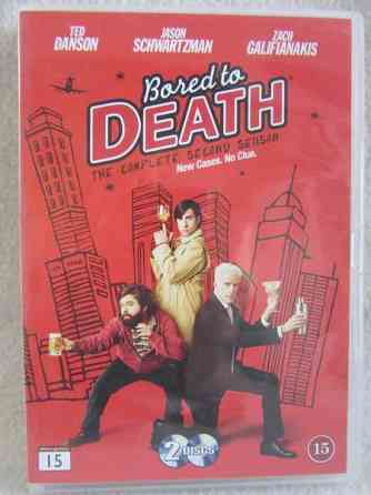 Bored to Death kausi 2 dvd Helsinki