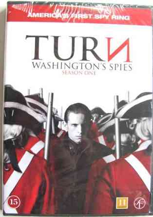 Turn: Washington's Spies DVD kausi 1 *UUSI Туусула