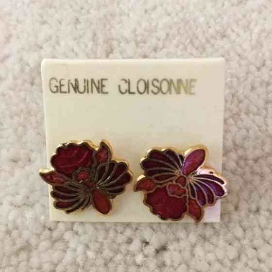 Cloisonne korvakorut Keuruu