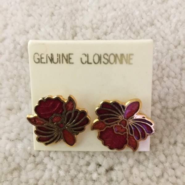 Cloisonne korvakorut Keuruu – foto 1