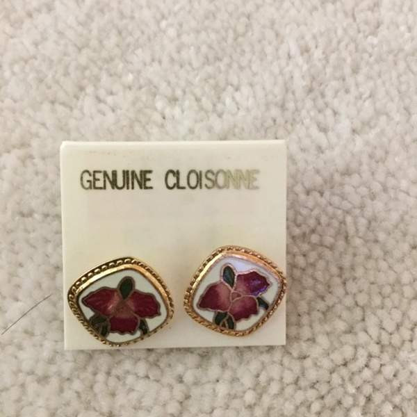 Cloisonne korvakorut Keuruu – foto 1