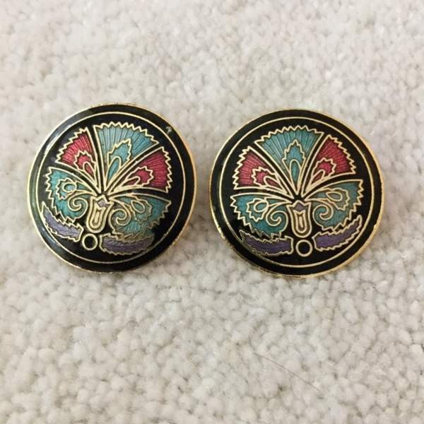 Cloisonne korvakorut Keuruu – foto 1