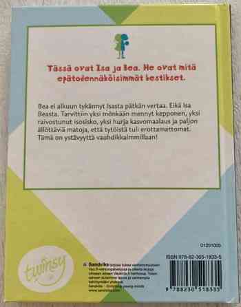 Isa+Bea, nuorten kirja, uusi Espoo