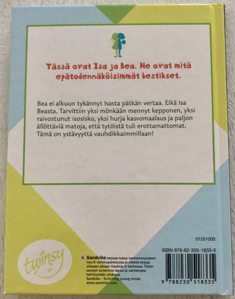 Isa+Bea, nuorten kirja, uusi Espoo - valokuva 2