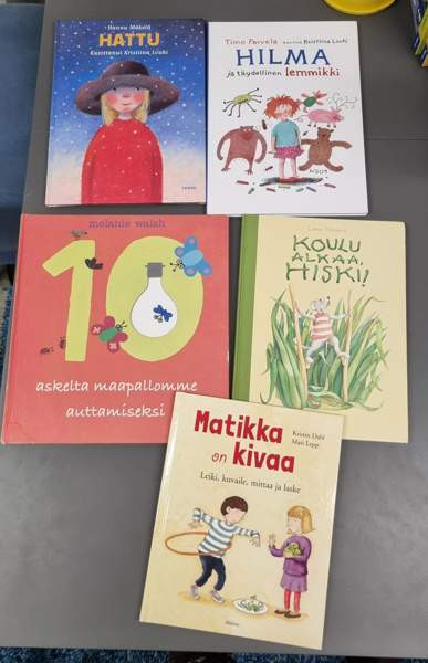 Lasten kuvakirjoja (5 kuvaa) Pirkkala – foto 1