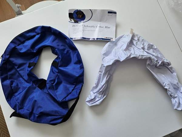 Koiran puhallettava hoitokaulus XL Buster Riihimäki - valokuva 2