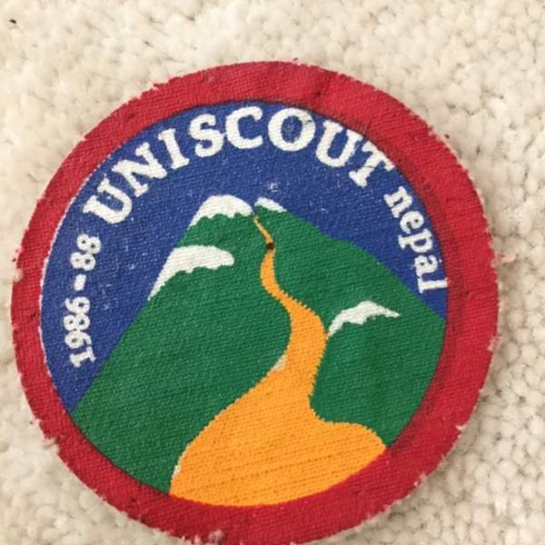 Uniscout Nepal kangasmerkki 1986-88 Keuruu - valokuva 1