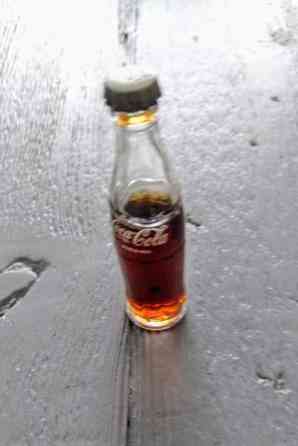 Vintage mini-Coca cola pullo Хейнола