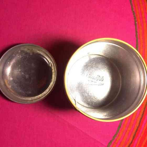 Retro peltipurkki Worcester Ware Helsinki