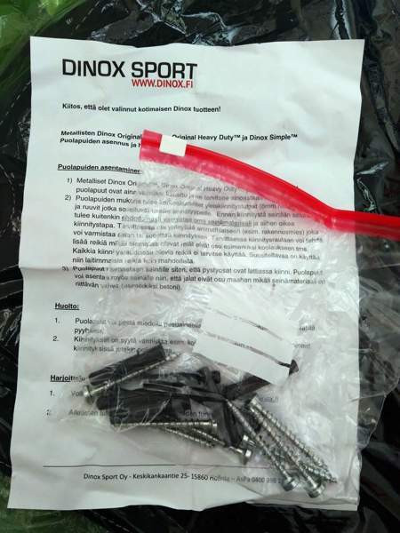 Uudet Dinox metalliset puolapuut/monkeybar Вантаа - изображение 2