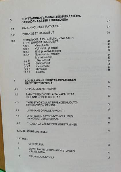 Soveltava liikunnanopetus ( 1989 ) Helsinki - valokuva 4