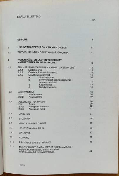 Soveltava liikunnanopetus ( 1989 ) Helsinki - valokuva 3