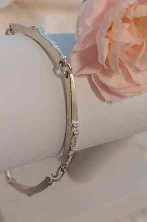 Carela Jewelryn kaunis vanha 925 hopeinen rannekoru Лахти