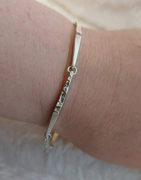 Carela Jewelryn kaunis vanha 925 hopeinen rannekoru Lahti – foto 6