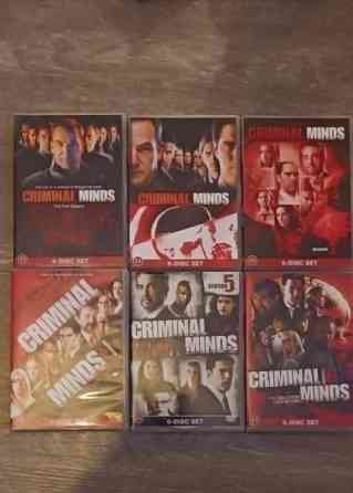 CRIMINAL MINDS DVD-BOXIT KAUDET 1 - 6 Ylivieska