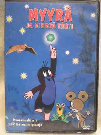 Myyrä ja Vihreä Tähti dvd Helsinki