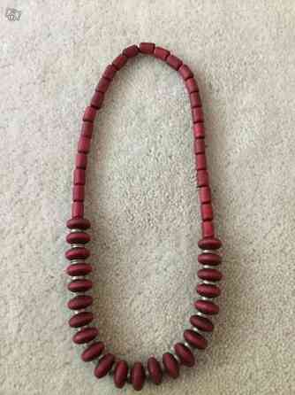 Aarikka punainen kaulakoru Keuruu