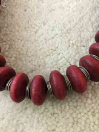 Aarikka punainen kaulakoru Keuruu