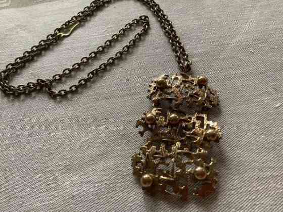 Vintage pronssiriipus Rantasalmi