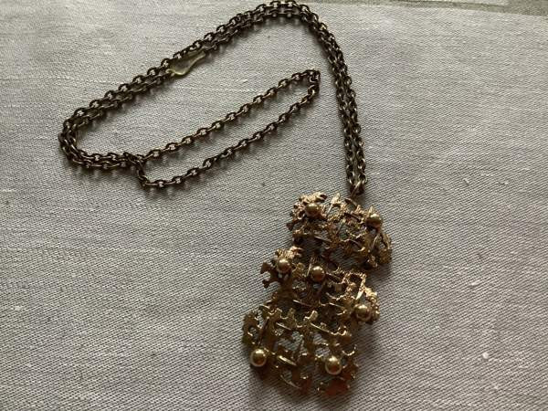 Vintage pronssiriipus Rantasalmi - photo 1