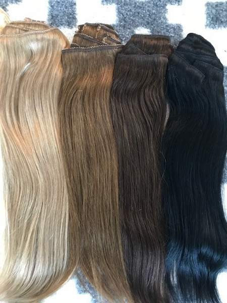 Klipsipidennys, clip-in, 40cm, uudet Tampere - valokuva 4