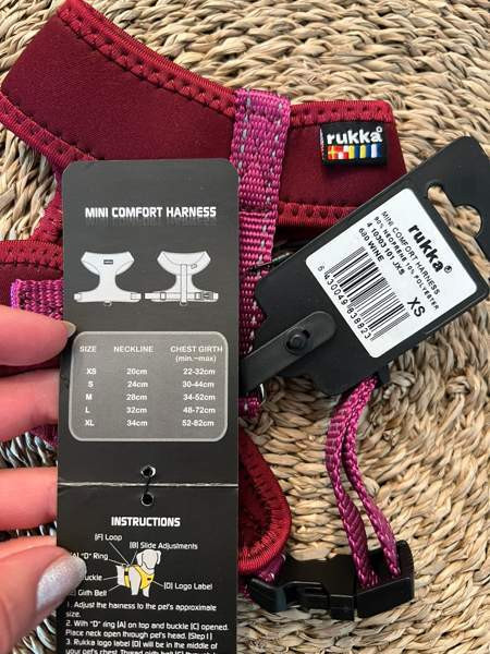 Uudet Rukka mini comfort harness valjaat xs Helsinki – foto 3