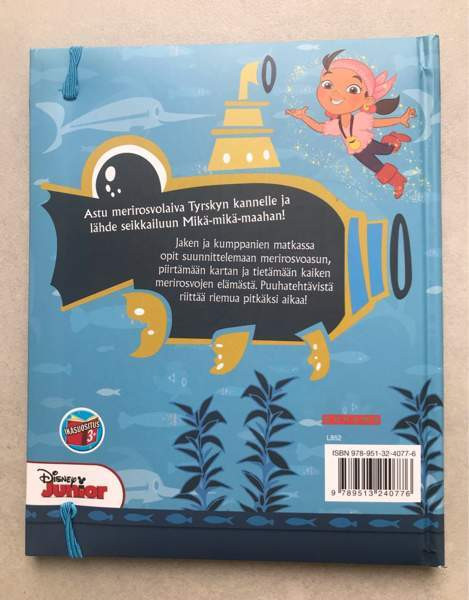 Jake Minä merirosvo -kirja Seinaejoki – foto 2