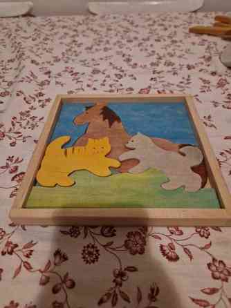 Puinen eläinpalapeli Helsinki