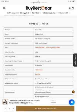 Lankeleisi RX 800 Plus Yloejaervi