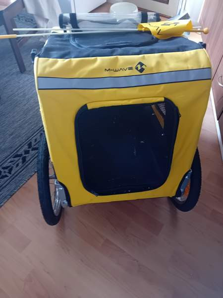 Eläinten kuljetus kärry pyörään M-WAVE Hämeenlinna - valokuva 2