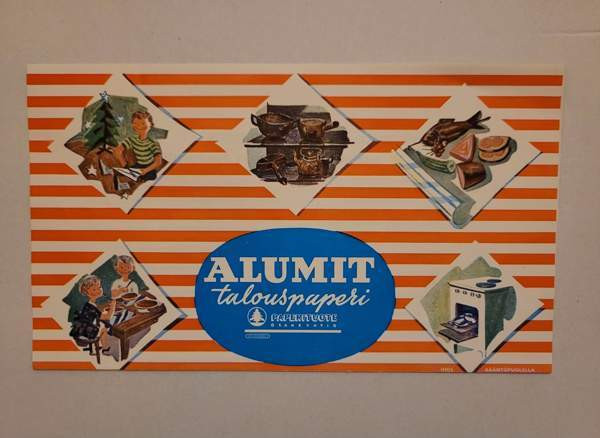 Alumit talouspaperi -esite 1960-luvulta Helsinki – foto 1