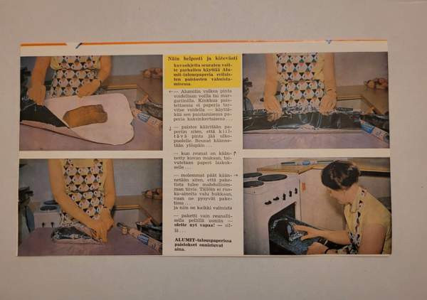 Alumit talouspaperi -esite 1960-luvulta Helsinki – foto 2