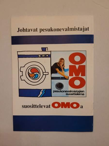 OMO -pesukirja (1970-luku) Helsinki - valokuva 2