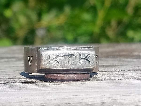 Veljekset Sunqvist leimalla. Hopeinen sormus. H - 7. Koko - 17,5. Hyv Вантаа - изображение 8