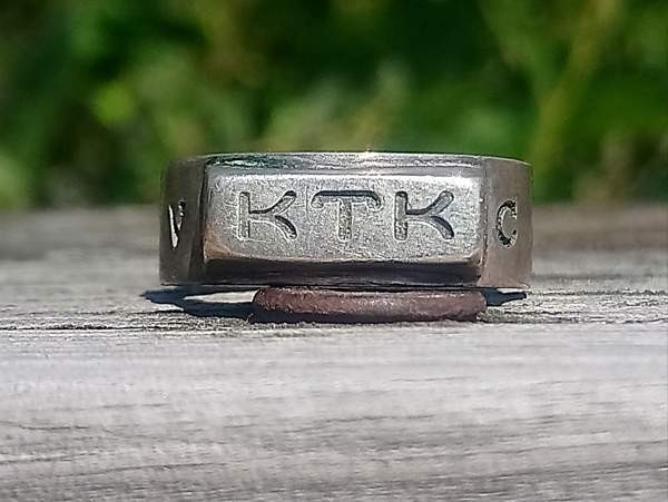 Veljekset Sunqvist leimalla. Hopeinen sormus. H - 7. Koko - 17,5. Hyv Вантаа - изображение 1