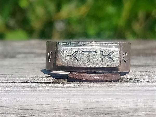 Veljekset Sunqvist leimalla. Hopeinen sormus. H - 7. Koko - 17,5. Hyv Вантаа - изображение 2