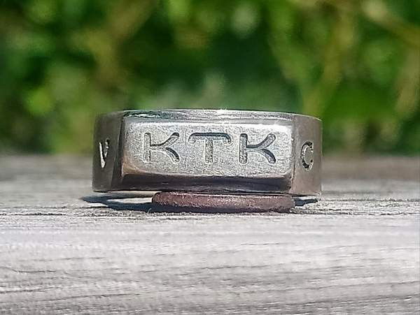 Veljekset Sunqvist leimalla. Hopeinen sormus. H - 7. Koko - 17,5. Hyv Вантаа - изображение 3