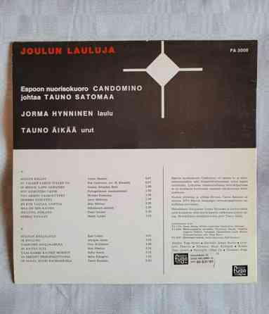 Vinyyli LP Espoon nuorisokuoro Candomino Helsinki