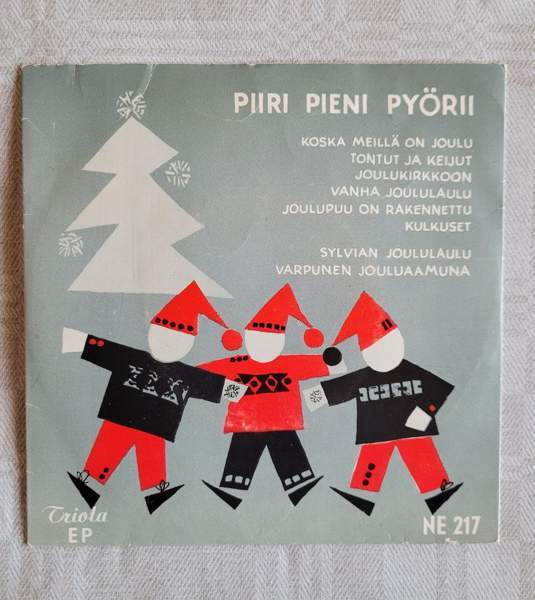 Vinyyli EP Piiri pieni pyörii -joululevy Helsinki - photo 1