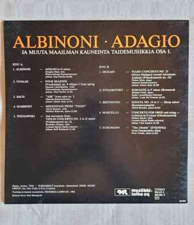 Vinyyli LP Albinoni Adagio (ja muuta kaunista) Helsinki