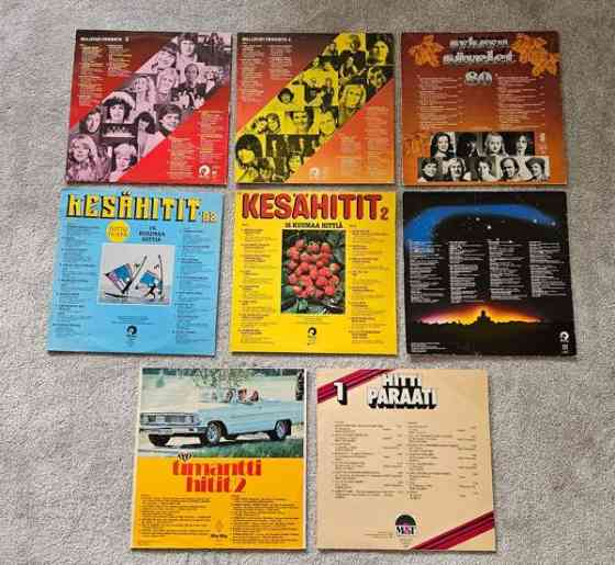 LP levyjä 8 kpl Tornio