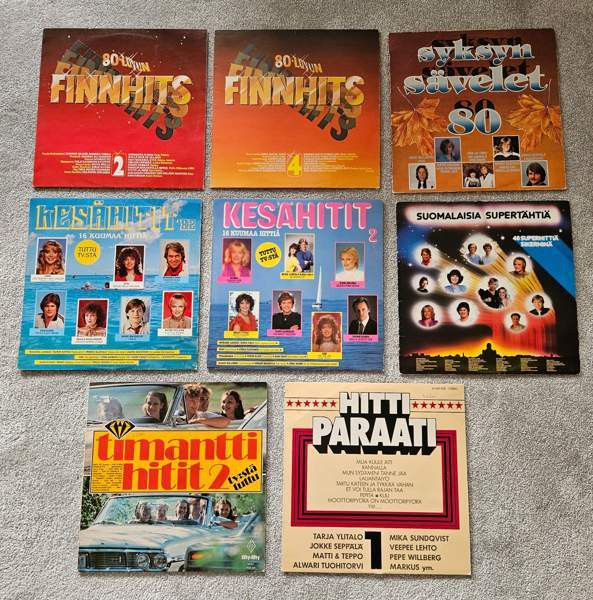 LP levyjä 8 kpl Tornio – foto 1