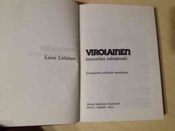 Lasse Lehtinen: Virolainen- tasavallan isäntärenki Kauhava
