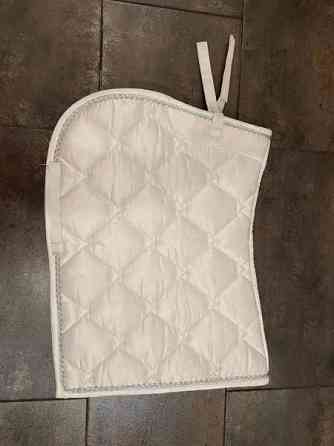 Valkoinen yleissatulahuopa full Hamina