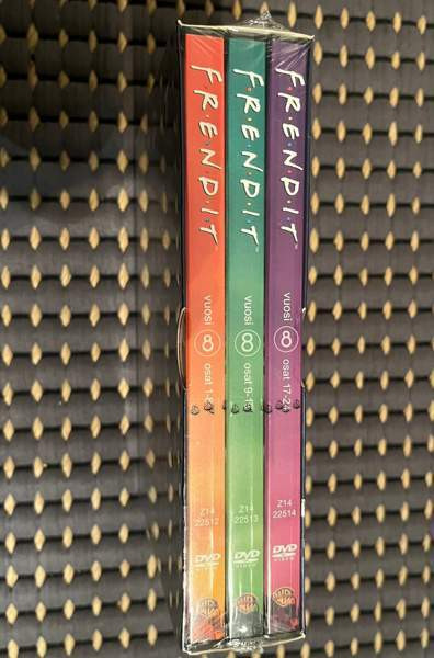 Avaamaton pakkaus Frendit DVDt vuosi 8 Tampere - photo 2