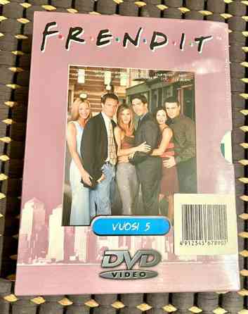 Avaamaton pakkaus Frendit DVDt vuosi 5 Tampere