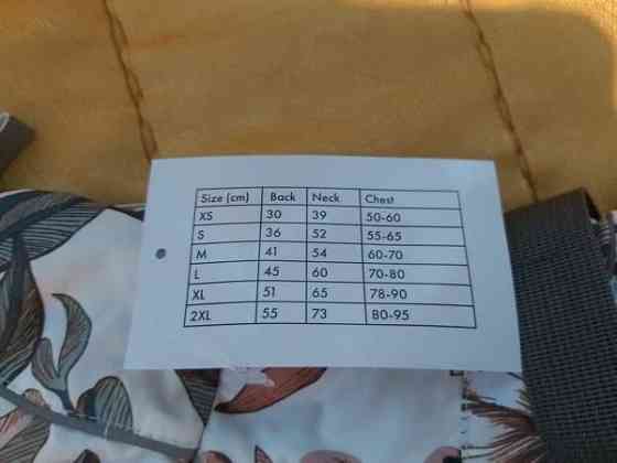 Pienen koiran "Lemmittyni" sadetakki, koko 35/S, UUSI Vaasa