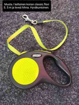 Keltainen koiran flexi S Salo