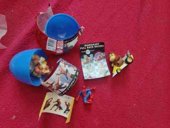 Spiderman ja Donkey kong gachat Lappeenranta