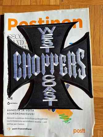 West coast choppers kangasmerkki Vantaa
